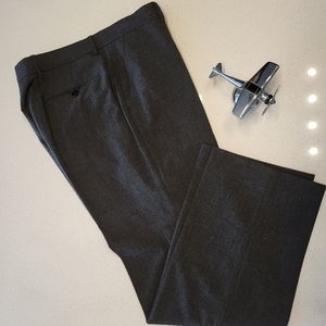 Alberto - Men's dress pants -charcoal grey